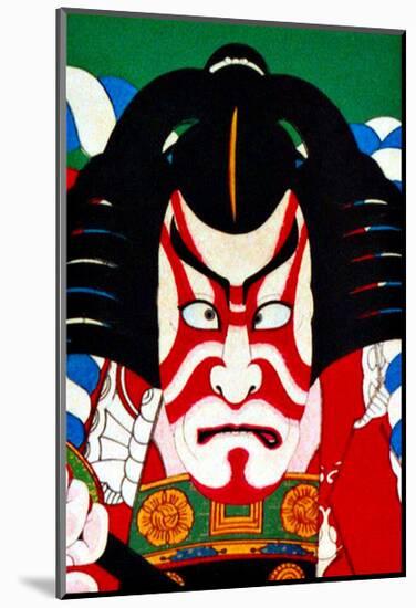 Kabuki Makeup-null-Mounted Giclee Print