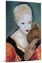 Kabuki, Tamasaburo as Izayoi-Stevie Taylor-Mounted Premium Giclee Print