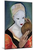 Kabuki, Tamasaburo as Izayoi-Stevie Taylor-Mounted Giclee Print