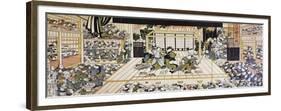 Kabuki Theatre Performance in Edo-null-Framed Giclee Print