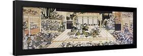 Kabuki Theatre Performance in Edo-null-Framed Giclee Print