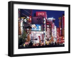 Kabukicho Shinjuku District, Tokyo, Japan-null-Framed Premium Photographic Print