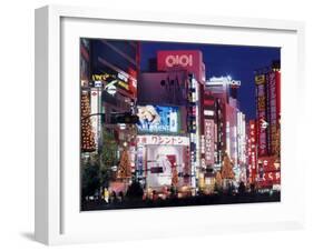 Kabukicho Shinjuku District, Tokyo, Japan-null-Framed Premium Photographic Print