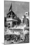 Kabul, Afghanistan, Attack on British Embassy 1879-Henri Meyer-Mounted Art Print