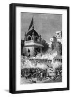 Kabul, Afghanistan, Attack on British Embassy 1879-Henri Meyer-Framed Art Print