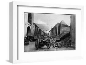 Kabul after Fighting-null-Framed Photographic Print