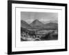 Kabul from the Bala Hissar, Afghanistan, 1893-J Stephenson-Framed Giclee Print