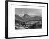 Kabul from the Bala Hissar, Afghanistan, 1893-J Stephenson-Framed Giclee Print