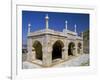 Kabul, Marble Pavilion in the Grounds of Babur's Garden Where His Tomb Lies in Kabul, Afghanistan-Antonia Tozer-Framed Photographic Print