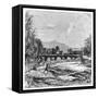 Kabul River, Afghanistan, 1895-null-Framed Stretched Canvas