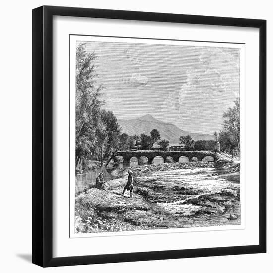 Kabul River, Afghanistan, 1895-null-Framed Giclee Print