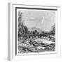 Kabul River, Afghanistan, 1895-null-Framed Giclee Print