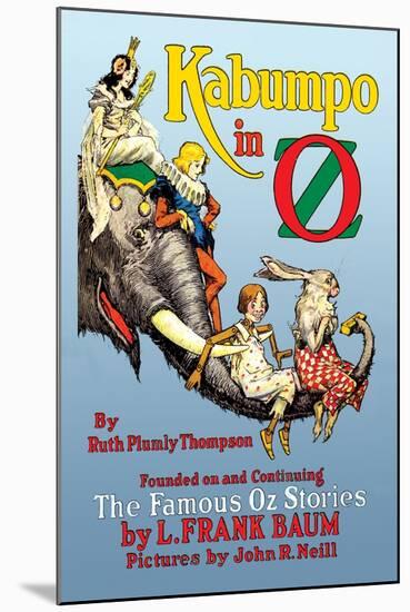 Kabumpo in Oz-John R. Neill-Mounted Art Print