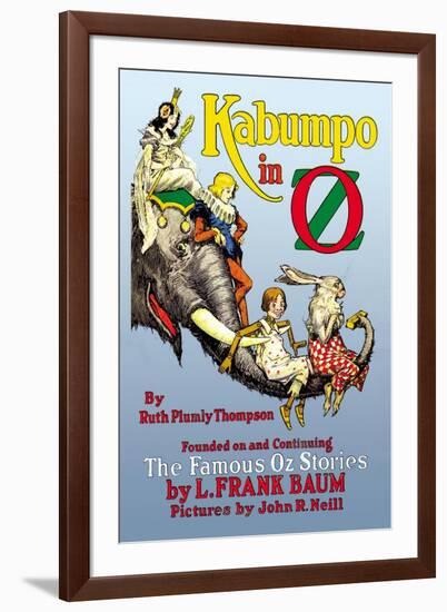 Kabumpo in Oz-John R. Neill-Framed Art Print