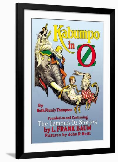 Kabumpo in Oz-John R. Neill-Framed Art Print