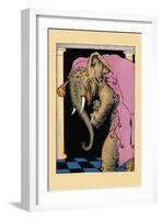 Kabumpo the Elegant Elephant-John R. Neill-Framed Art Print