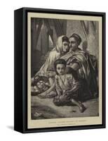 Kabyle Orange Sellers in Algiers-Alfred W. Elmore-Framed Stretched Canvas