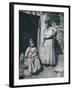 Kabyle women at the door of their dwelling near the Mediterranean coast, Algeria, 1912.-Kuhn-Framed Photographic Print