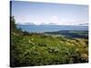 Kachemak Bay From Homer Looking To the Kenai Mountains Across Homer Spit, Alaska, USA-Bernard Friel-Stretched Canvas