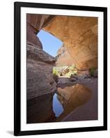 Kachina Natural Bridge, Natural Bridges National Monument, Utah, USA-James Hager-Framed Photographic Print