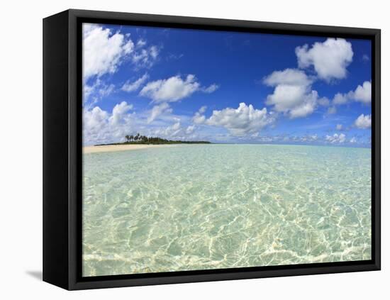 Kadhdhoo Island, Laamu Atoll, Southern Maldives, Indian Ocean-Stuart Westmorland-Framed Stretched Canvas