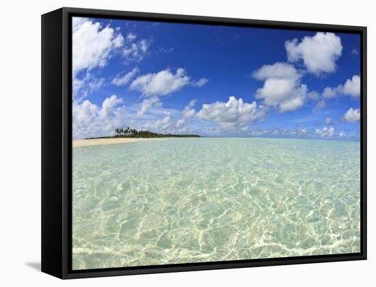 Kadhdhoo Island, Laamu Atoll, Southern Maldives, Indian Ocean-Stuart Westmorland-Framed Stretched Canvas