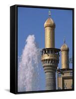 Kadoumia Mosque, Baghdad, Iraq, Middle East-Nico Tondini-Framed Stretched Canvas