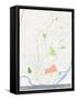 Kaduna, Nigeria Map-null-Framed Stretched Canvas