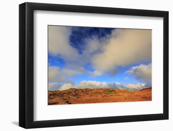 Kaehiakawaelo (Garden of the Gods), a Martian landscape of red dirt. Lanai Island, Hawaii-Stuart Westmorland-Framed Photographic Print