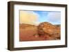 Kaehiakawaelo (Garden of the Gods), a Martian landscape of red dirt. Lanai Island, Hawaii-Stuart Westmorland-Framed Photographic Print