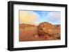 Kaehiakawaelo (Garden of the Gods), a Martian landscape of red dirt. Lanai Island, Hawaii-Stuart Westmorland-Framed Photographic Print