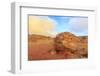 Kaehiakawaelo (Garden of the Gods), a Martian landscape of red dirt. Lanai Island, Hawaii-Stuart Westmorland-Framed Photographic Print