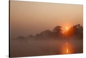 Kafue River at Dawn-Michele Westmorland-Stretched Canvas