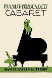 Pianist Forbundiets Cabaret-Kage-Art Print