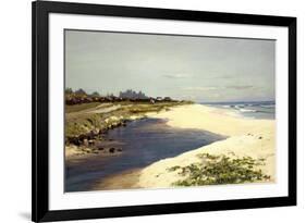 Kahuku Beach, Oahu-David Howard Hitchcock-Framed Art Print