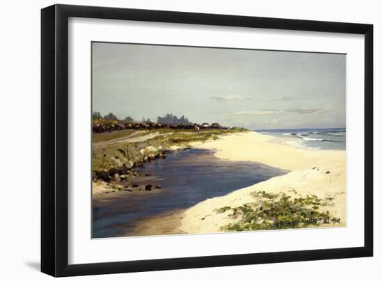 Kahuku Beach, Oahu-David Howard Hitchcock-Framed Art Print