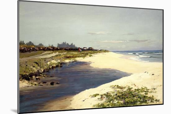 Kahuku Beach, Oahu-David Howard Hitchcock-Mounted Art Print