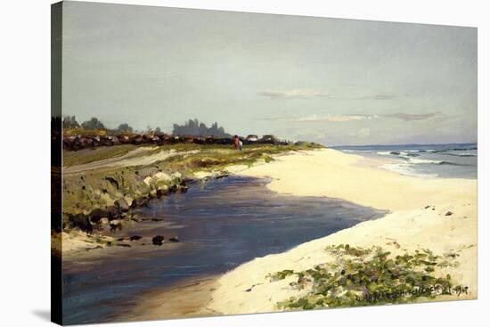 Kahuku Beach, Oahu-David Howard Hitchcock-Stretched Canvas