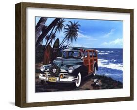 Kahuna Klaus-Scott Westmoreland-Framed Art Print