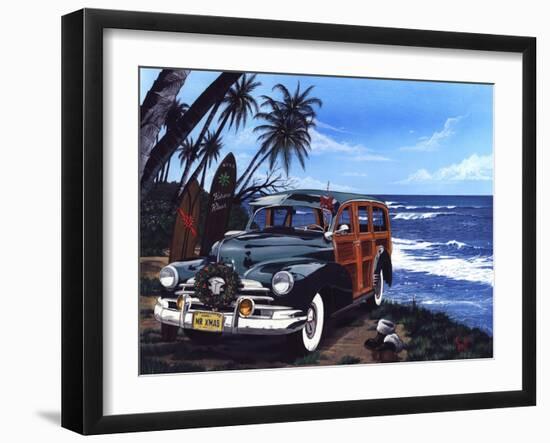 Kahuna Klaus-Scott Westmoreland-Framed Art Print