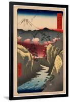 Kai Inume Toge-Utagawa Hiroshige-Framed Giclee Print