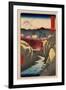 Kai Inume Toge-Utagawa Hiroshige-Framed Giclee Print