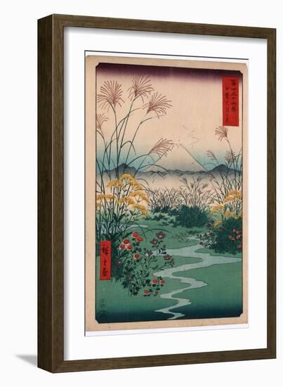 Kai Outsuki No Hara-Utagawa Hiroshige-Framed Giclee Print