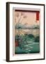 Kai Outsuki No Hara-Utagawa Hiroshige-Framed Giclee Print