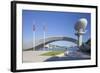 Kai Tak Cruise Terminal, Designed by Foster and Partners, Kai Tak, Kowloon, Hong Kong, China, Asia-Ian Trower-Framed Photographic Print