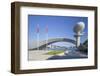 Kai Tak Cruise Terminal, Designed by Foster and Partners, Kai Tak, Kowloon, Hong Kong, China, Asia-Ian Trower-Framed Photographic Print