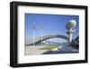 Kai Tak Cruise Terminal, Designed by Foster and Partners, Kai Tak, Kowloon, Hong Kong, China, Asia-Ian Trower-Framed Photographic Print