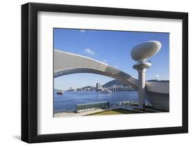 Kai Tak Cruise Terminal (Designed by Foster + Partners), Kai Tak, Kowloon, Hong Kong-Ian Trower-Framed Photographic Print