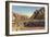 Kaibab Suspension Bridge, Grand Canyon-null-Framed Art Print