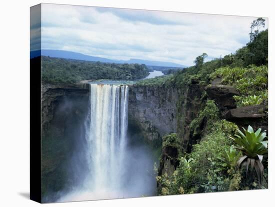 Kaieteur Falls, Guyana, South America-Robert Cundy-Stretched Canvas